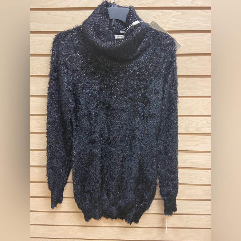 Nwt Grifflin Fashionable Gorgeous Metallic Women Sweater Size Large